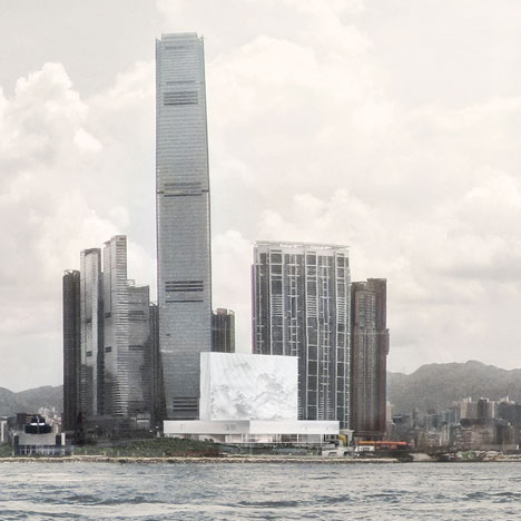 M+ Museum in Hong Kong designed by Herzog and de Meuron