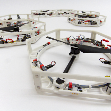 3D-printed drones capable of self-assembly