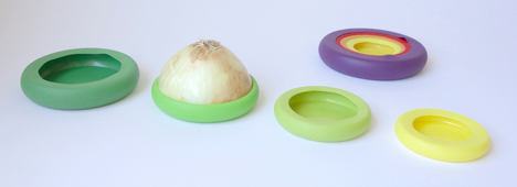 Silicone caps by Food Huggers
