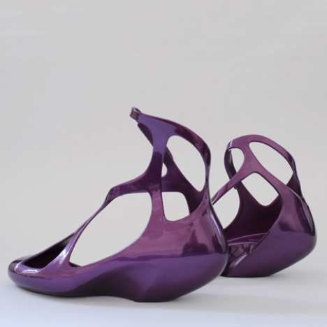 Melissa shoes by Zaha Hadid