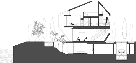 Diamond House by Formwerkz Architects