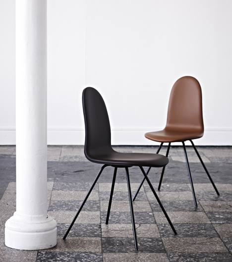Tongue chair by Arne Jacobsen relaunched by Howe