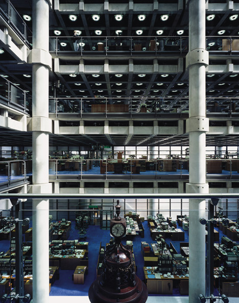 "We thought Lloyd's building was the ultimate in technology, but it's practically hand made"