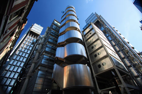 "We thought Lloyd's building was the ultimate in technology, but it's practically hand made"