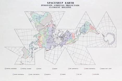 Spaceship Earth Climatic Regions by Ray Simpson