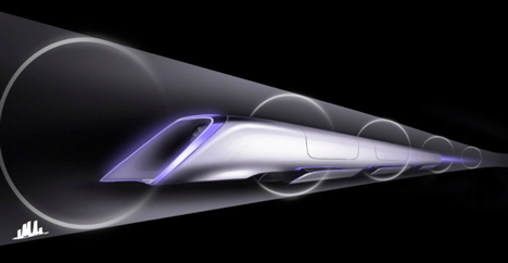Elon Musk reveals designs for supersonic Hyperloop transport system
