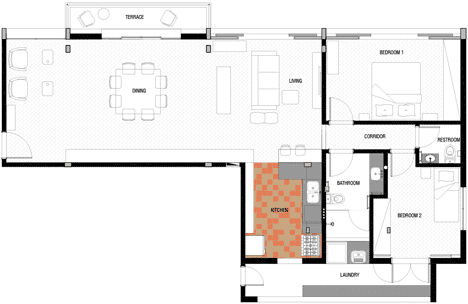 Apartment Apinages by Zoom Urbanismo