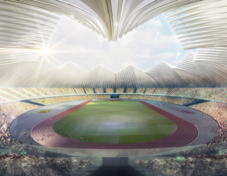 Brasilia Athletics Stadium by Weston Williamson