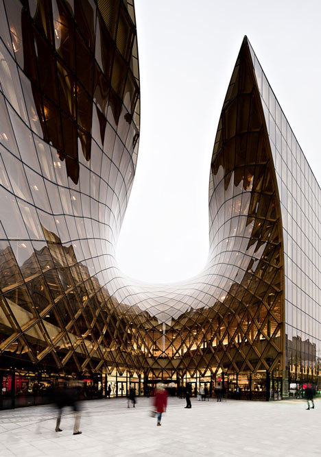 Emporia shopping centre in Malmö by Wingårdhs