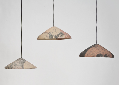 Impasto pendants by Nikolaj Steenfatt