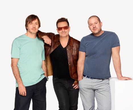 Jonathan Ive, Marc Newson and Bono curate charity auction