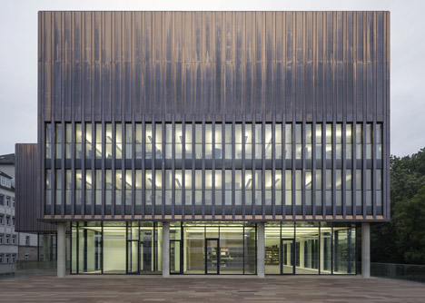 State archive of the Evangelical Lutheran Church of Bavaria by GMP Architekten