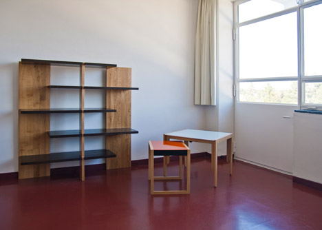 Personalised studio of Josef Albers, Bauhaus Dessau