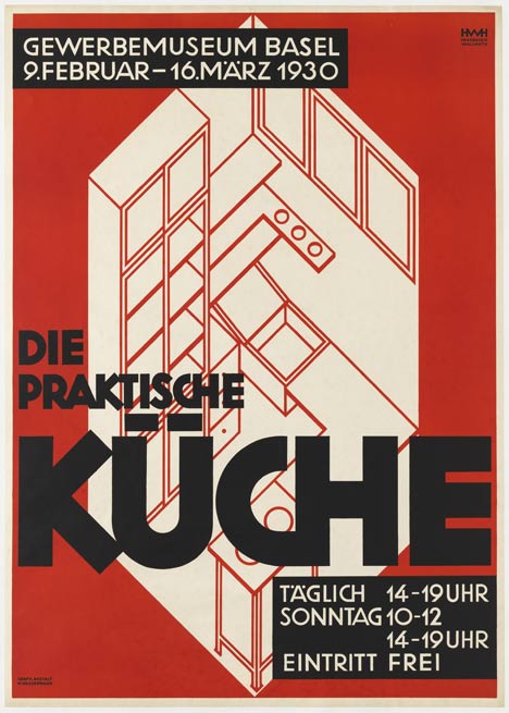 Designing Modern Women 1890–1990 at MoMA Die Praktische Küche (The practical kitchen) by Helene Haasbauer-Wallrath, 1930_Designing Modern Women at MoMA_dezeen_15