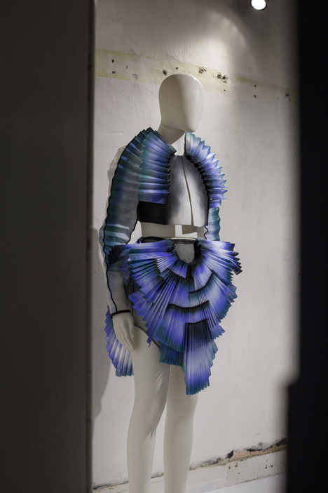 Design by Miriam de Waard at the Future Fashions exhibition