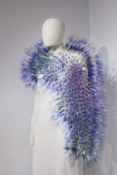 Atmospheric Reentry accessories by Maiko Takeda at the Future Fashions exhibition
