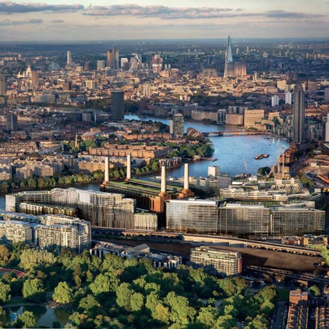 Gehry and Foster team up on Battersea Power Station redevelopment