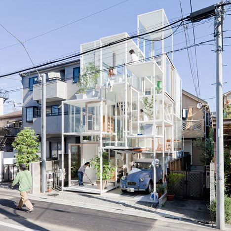 House NA in Tokyo by Sou Fujimoto
