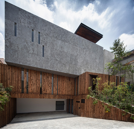 Casa Cumbres house in Mexico City by Taller Hector Barroso