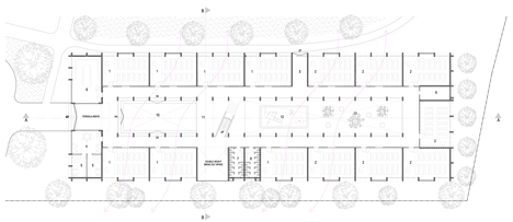 Plan of DPS Kindergarten by Khosla Associates | architecture | dezeen