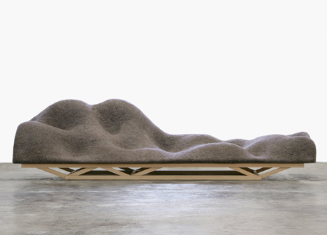 Out of Hand: Materializing the Postdigital at MAD - Brain Wave Sofa by Lucas Maassen and Unfold