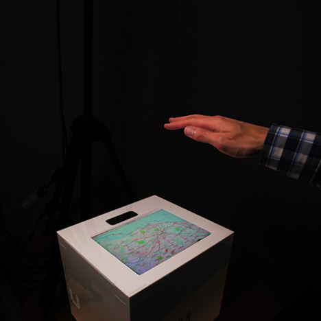 UltraHaptics touchscreens with tactile feedback by Bristol University researchers