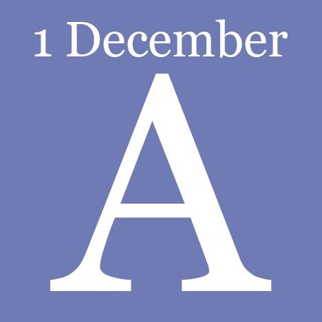Advent calendar A to Z of architects David Adjaye