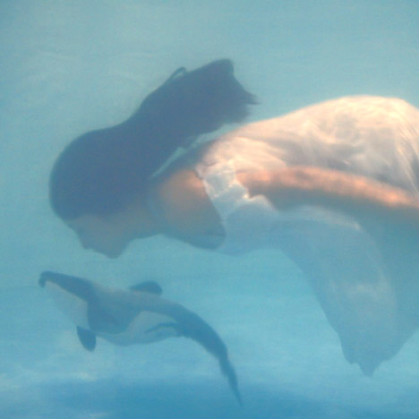 I Wanna Deliver A Dolphin... concept for humans giving birth to their food by Ai Hasegawa
