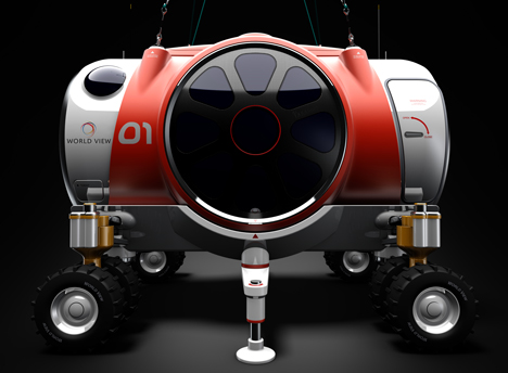 Journey to Space capsule by Priestmangoode