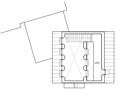 First floor plan of Lake Cottage By UUfie