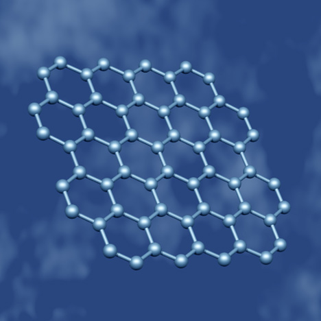 Molecular structure of graphene