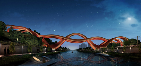 Sinuous structure by NEXT architects wins Chinese bridge competition