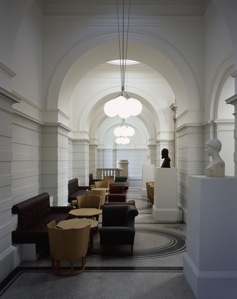 Member's area at Tate Britain by Caruso St John
