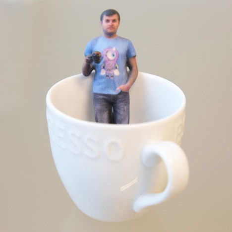 3D-printed selfie