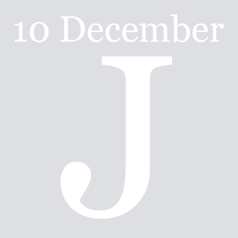 Advent calendar John Pawson