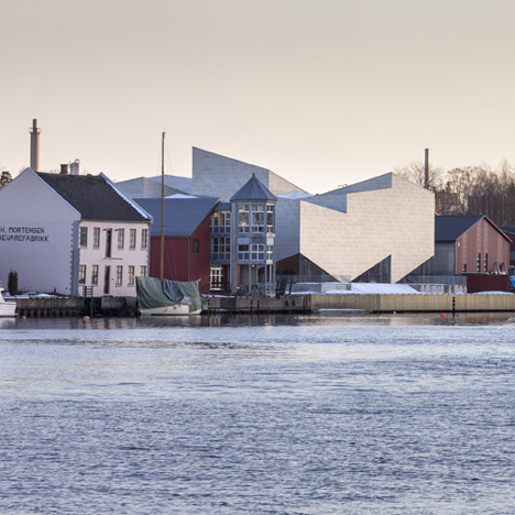 COBE and Transform complete the zigzagging Porsgrunn Maritime Museum