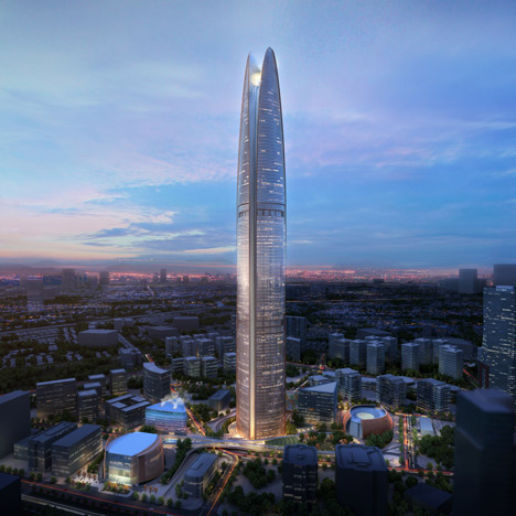 Pertamina Energy Tower by SOM is an Indonesian skyscraper that will harness wind power