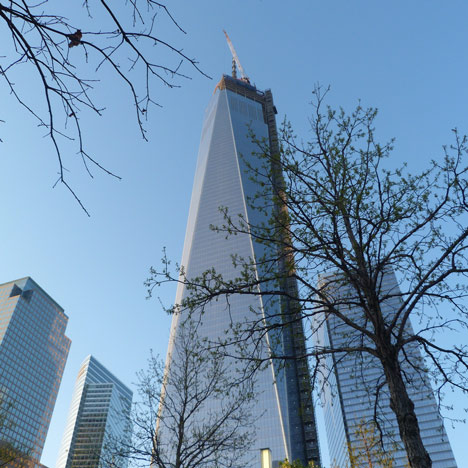 One World Trade Center tops-out photo by Placeboe
