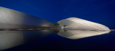 Exterior: The Blue Planet by 3XN - photographed by Adam Mørk