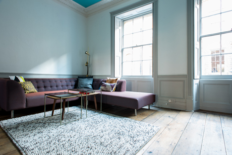 Airbnb Spitalfields loft interior