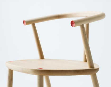 Five wooden furniture by Claesson Koivisto Rune for Matsuso T