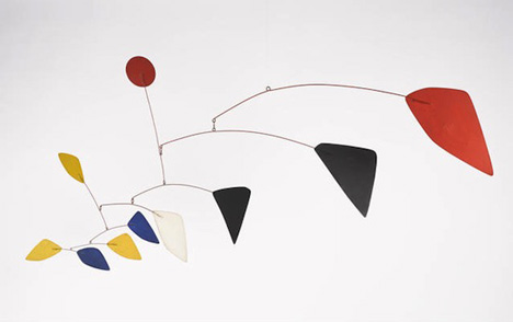 Alexander Calder's Maripose mobile, 1960