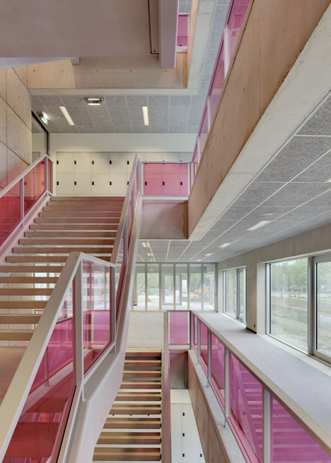 Wiel Arets completes college campus in Rotterdam's Hoogvliet district