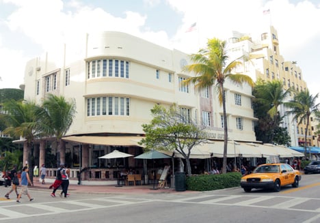 Cardozo hotel in South Beach, Miami