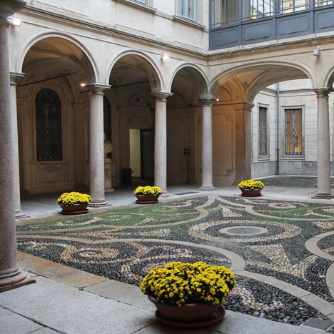Courtyard at Palazzo Morando