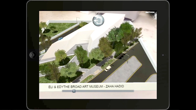 Inition augmented reality architecture installation for Zaha Hadid