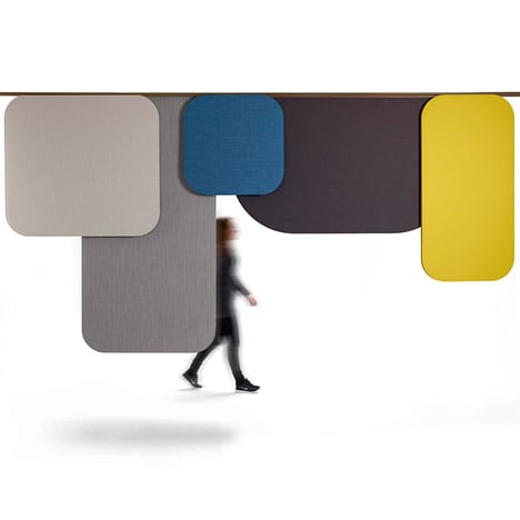 Luca Nichetto Notes room dividers for Offecct