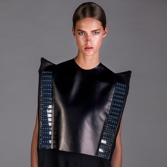 Pauline van Dongen's Solar Wear dress