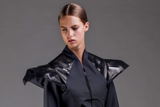 Pauline van Dongen's Solar Wear coat