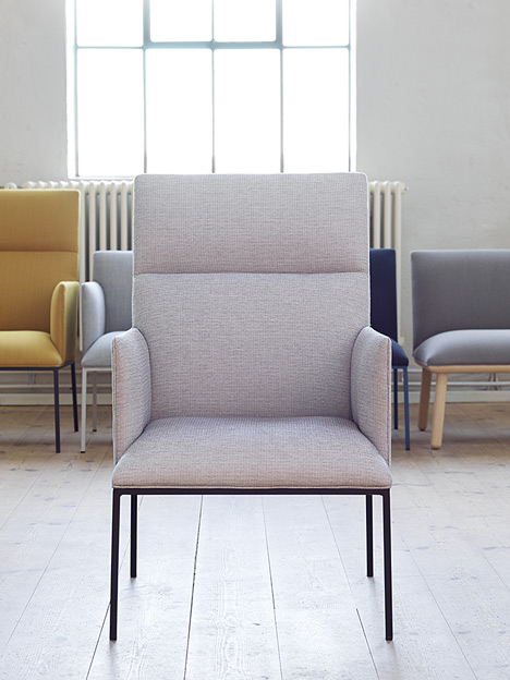 Stefan Borselius designs minimal chairs for Fogia
